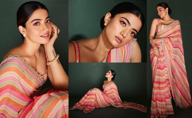 Pics: Simple Saree But Ample Beauty